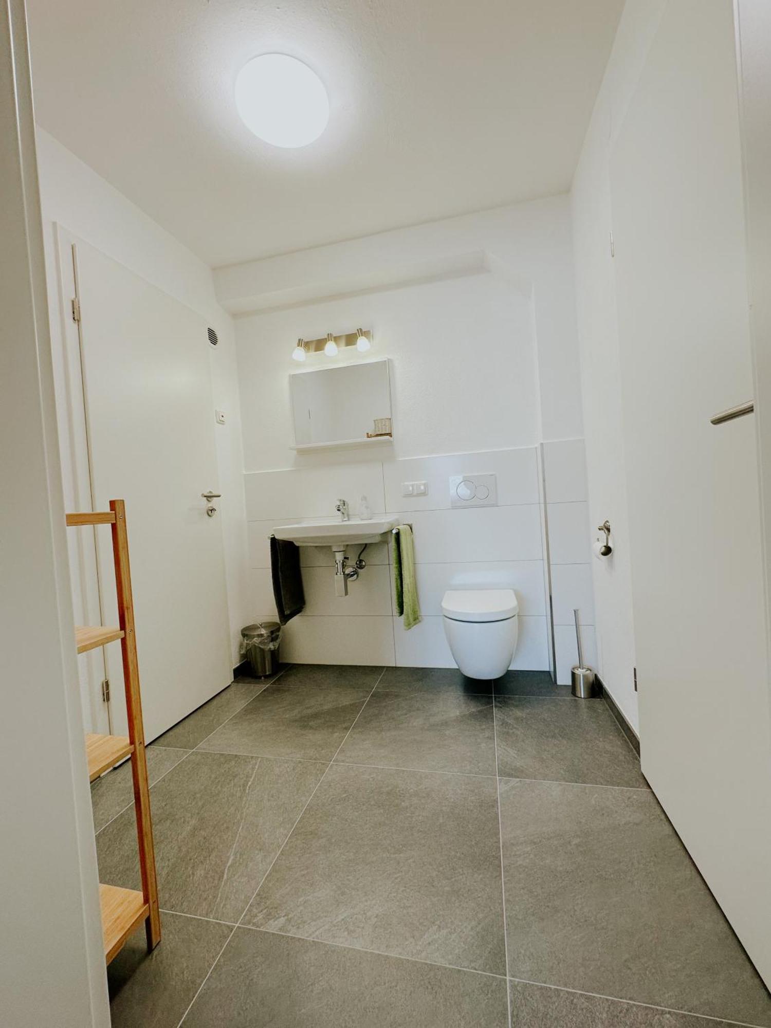 Apartment 100 Qm Im Weindorf - Balkon/Garage Aspisheim エクステリア 写真